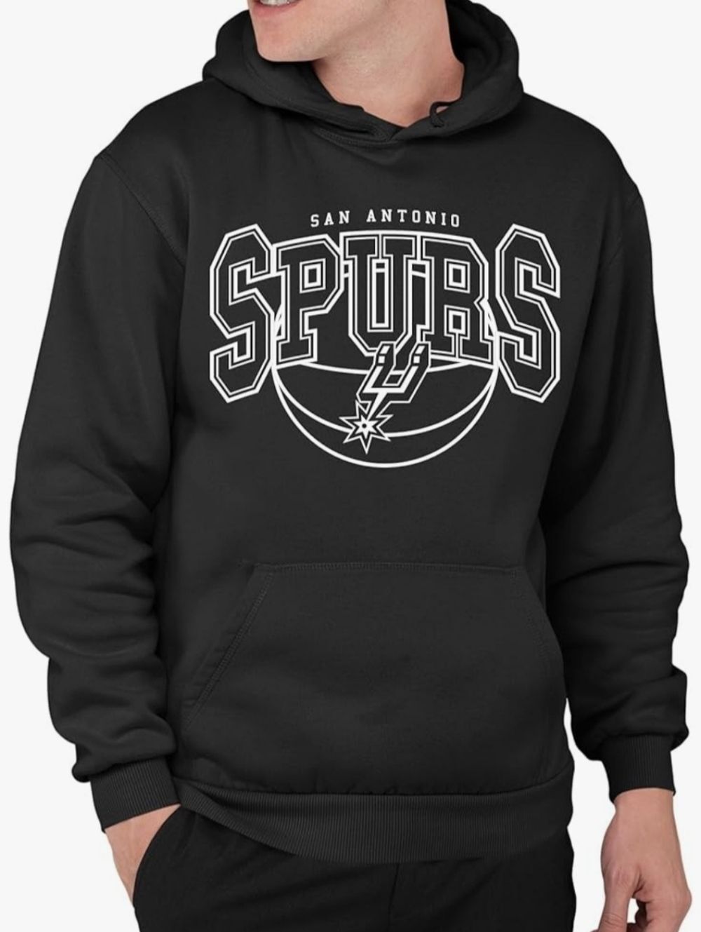 NWOT Junk Food x NBA Collection San Antonio Spurs Pullover Hoodie - Adult Size M